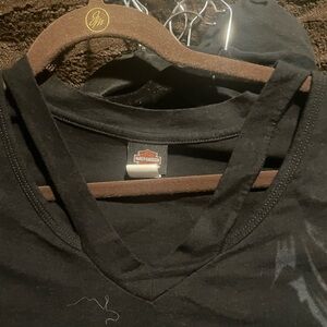 Harley-Davidson Classic Black V-Neck Tee